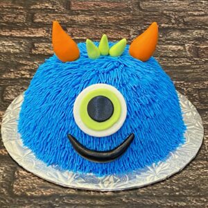 A Monster Inc cake